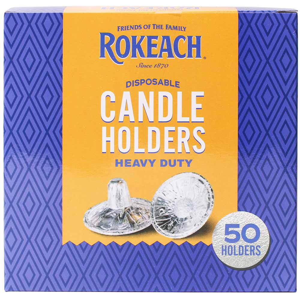 DISPOSABLE CANDLE HOLDERS