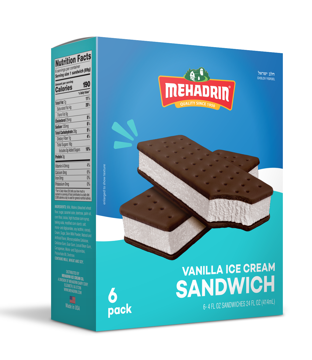 Mini Vanilla Ice Cream Sandwich
