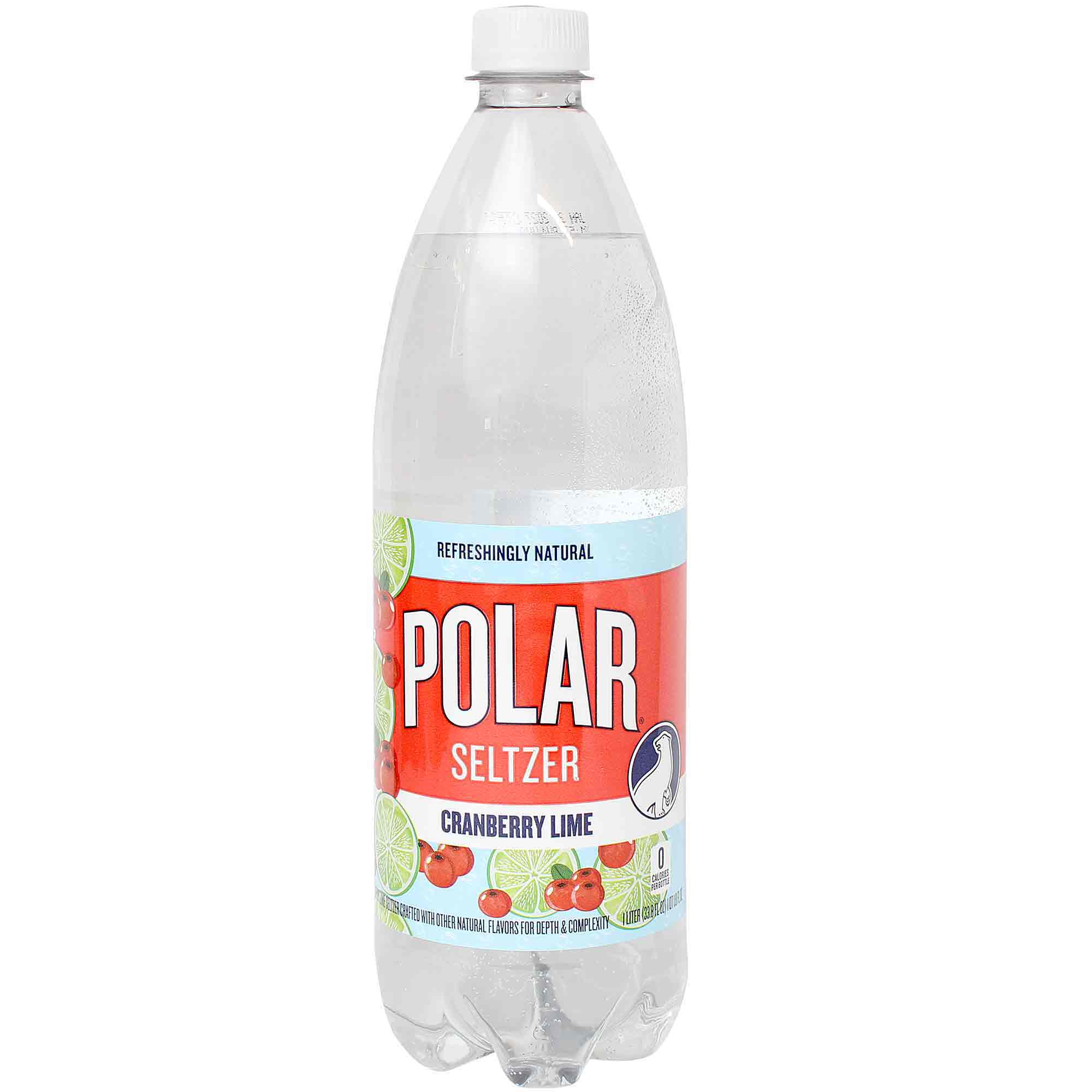Seltzer Cranberry Lime