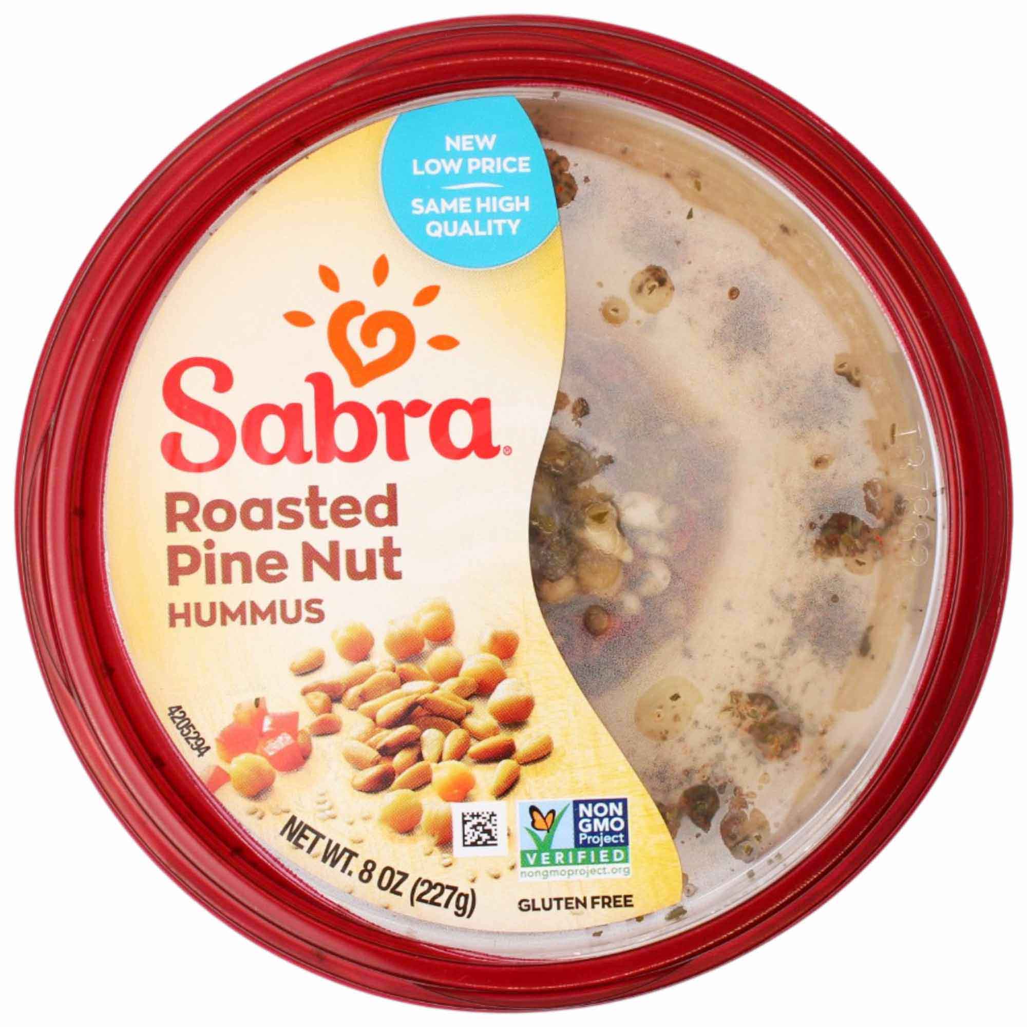 Hummus With Pine Nuts 8 oz