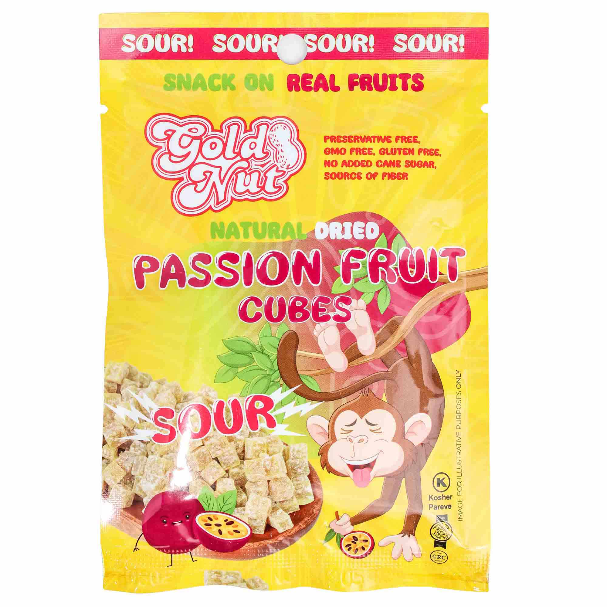 Sour Passion Fruit Cubes