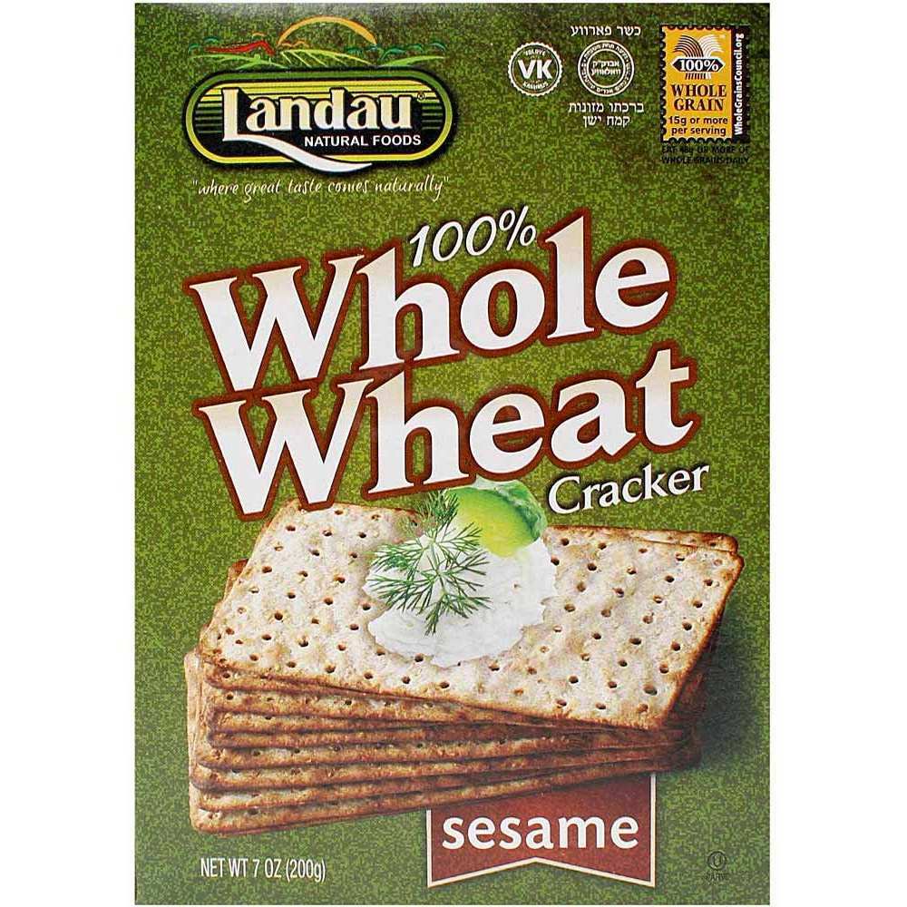 With W Crackers Sesame