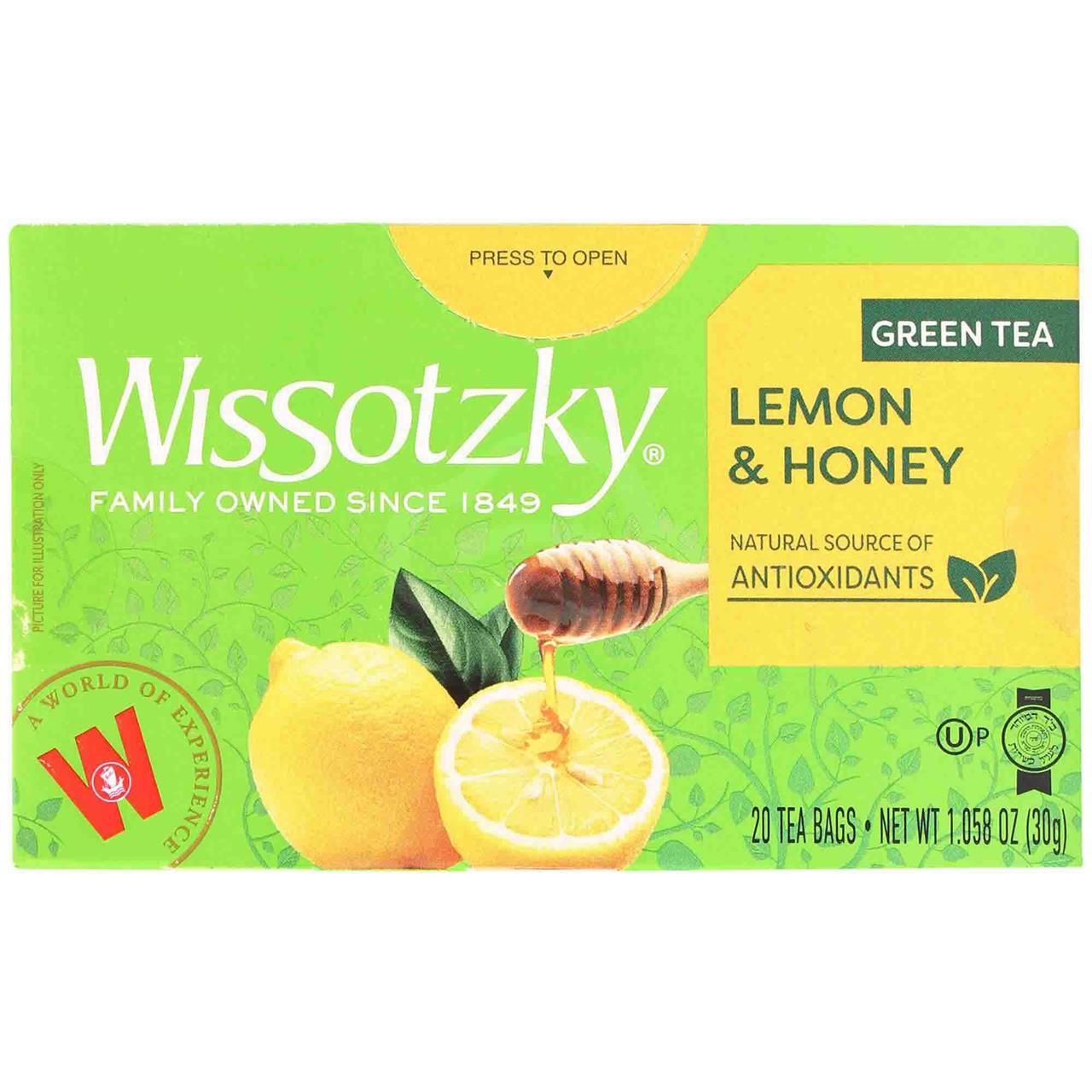 Wissotsky Green Tea Lemon