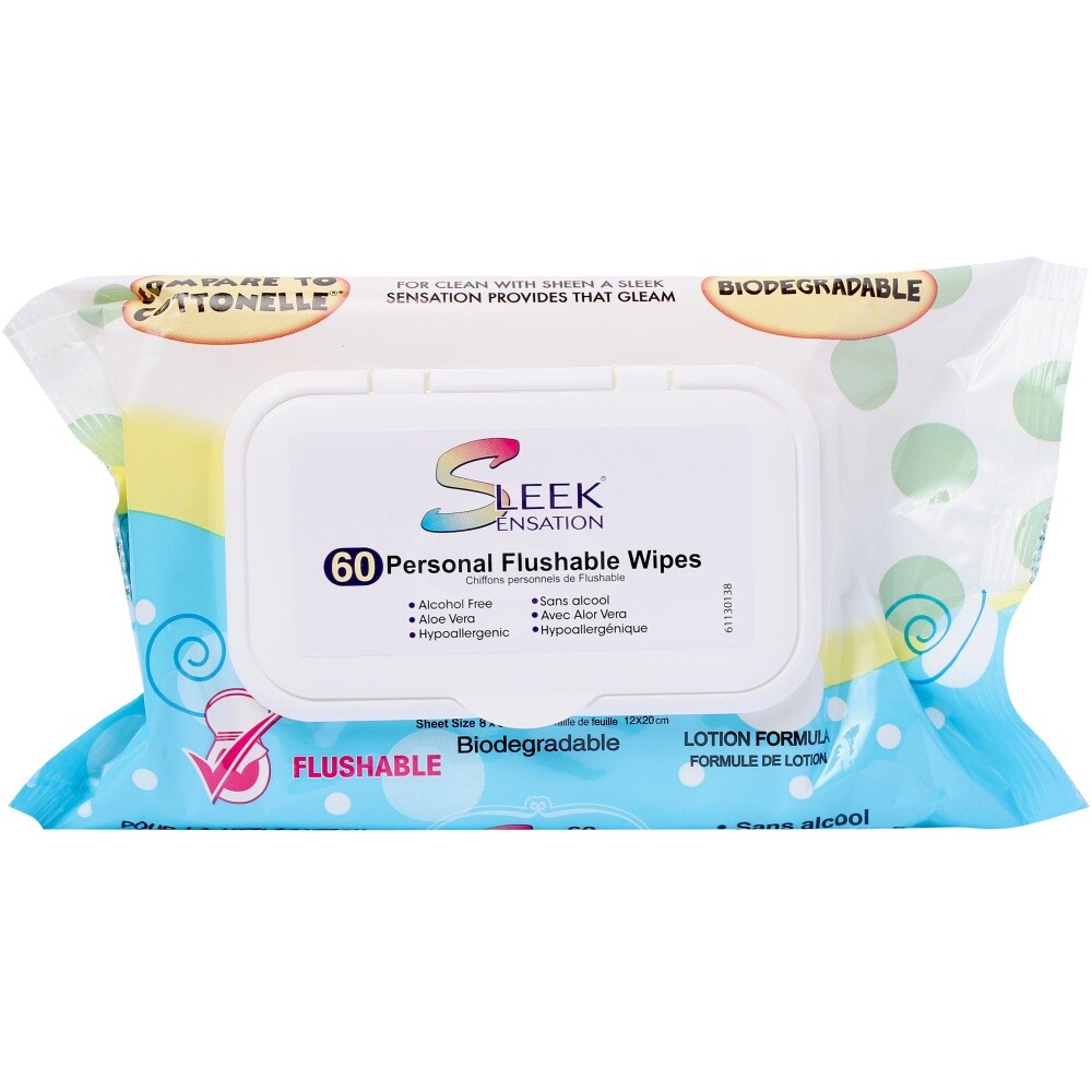 Sleek Sensation Flushable