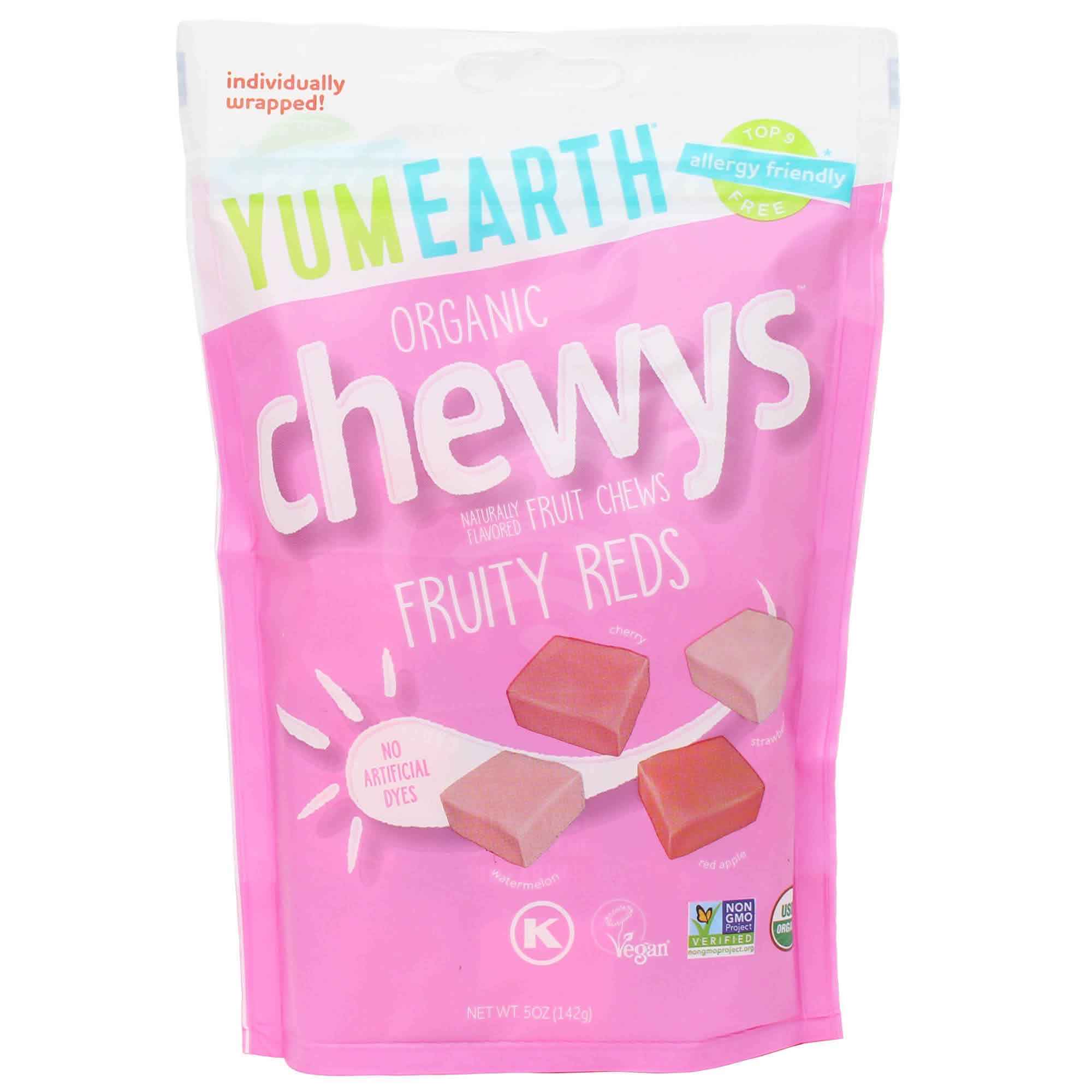 Yum Earth Organic Fruit Red Chews