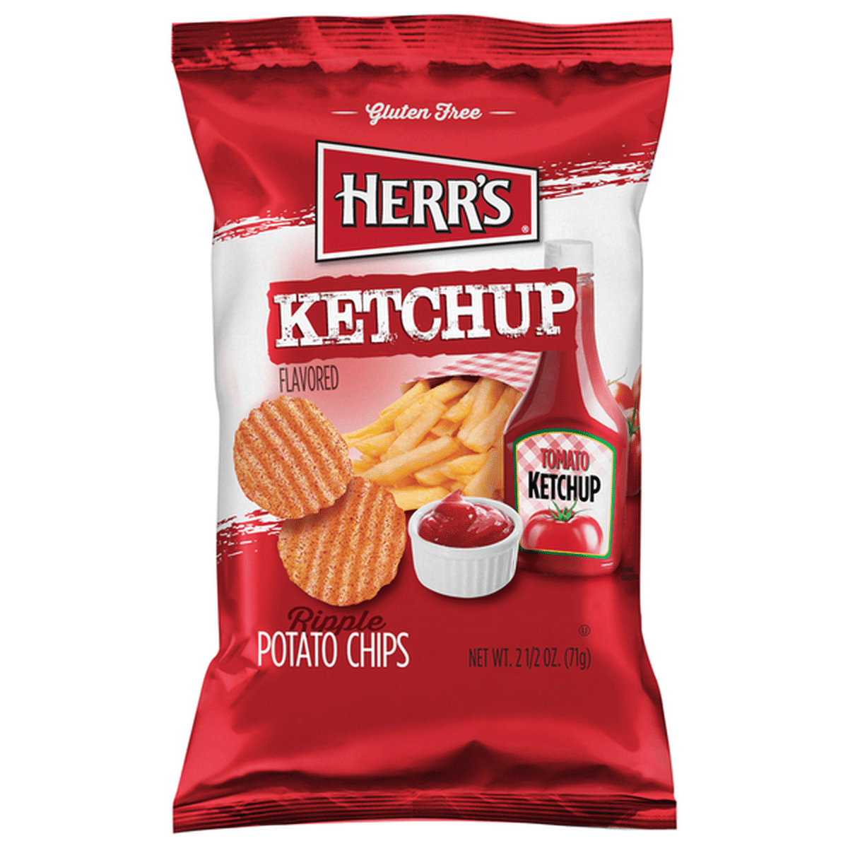 Ketchup Chips Ripple