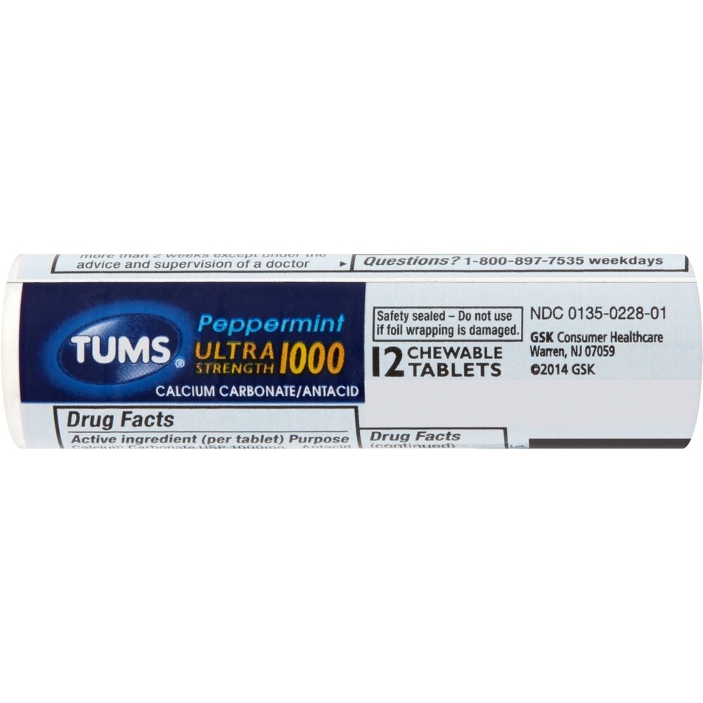 Tums Roll Peppermint