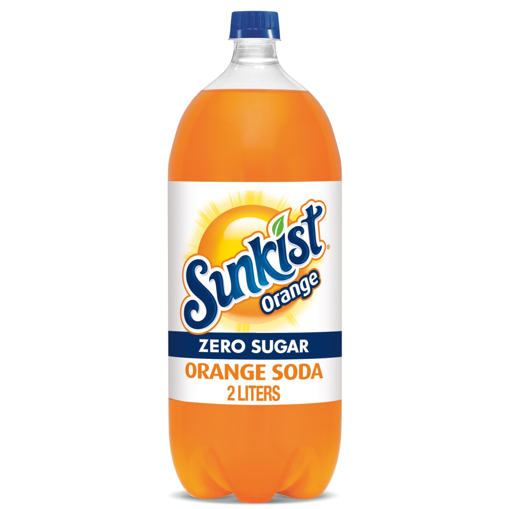 Sunkist Zero Sugar Orange Soda