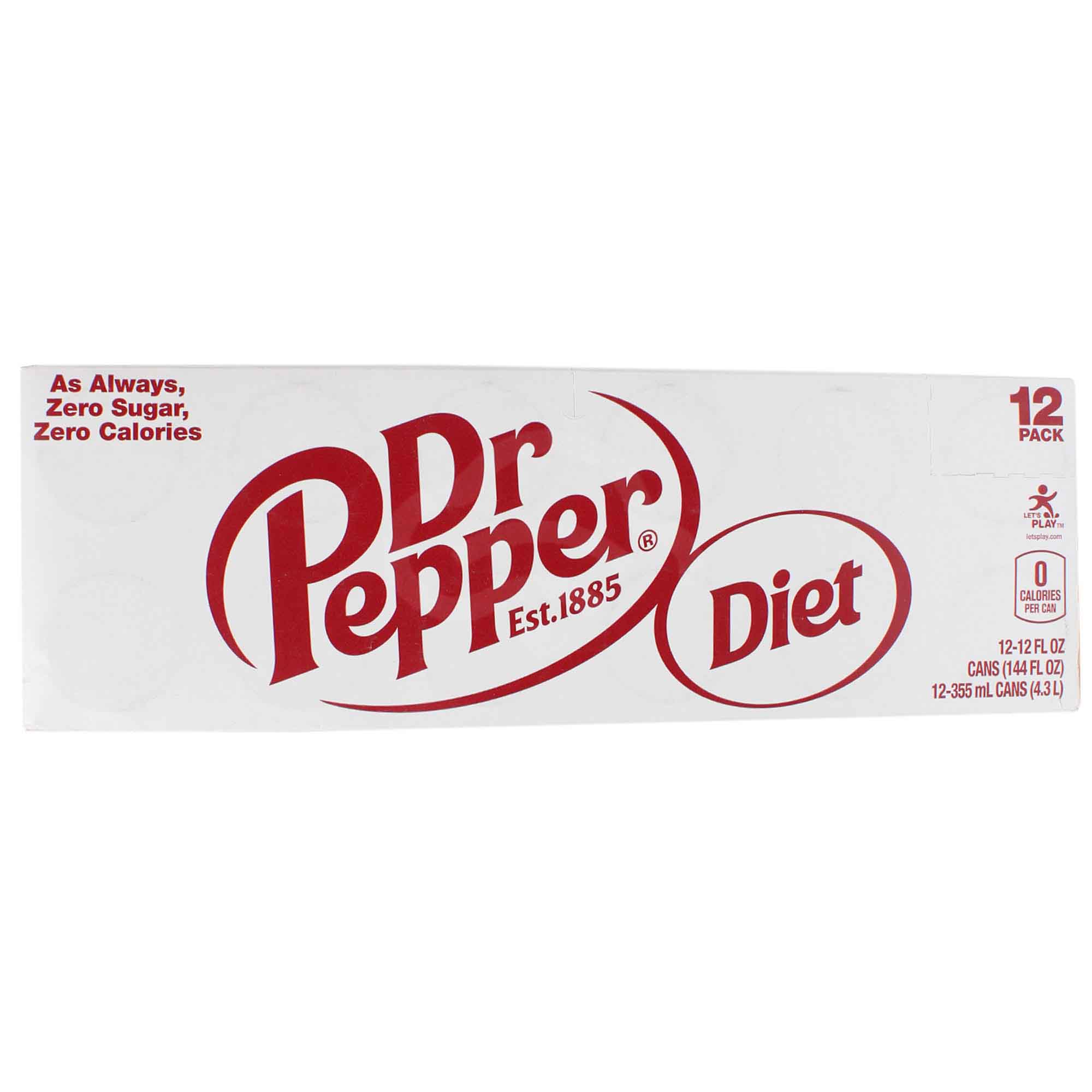 Diet Dr Pepper 12 pk