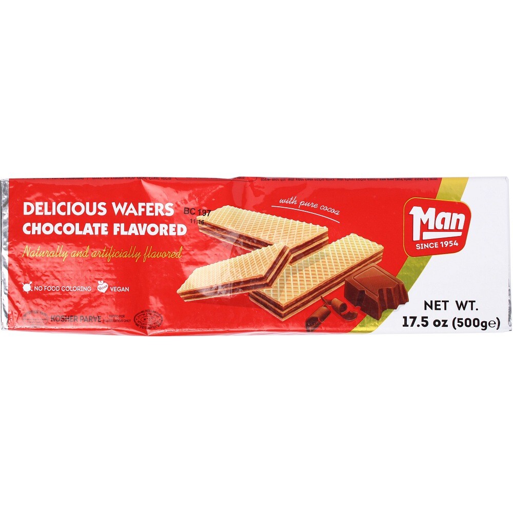 Chocolate Flavored Wafers