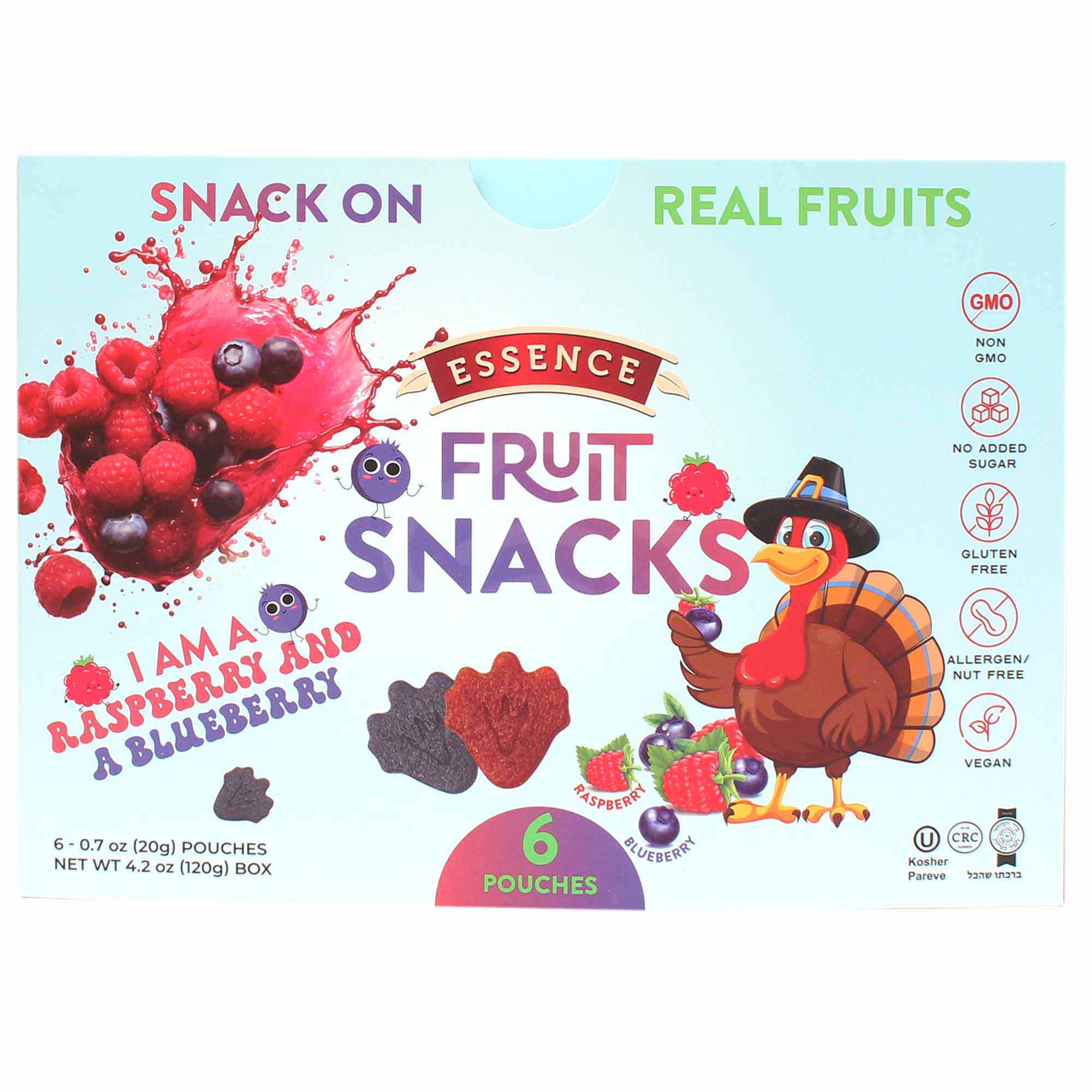 Fruit Snacks Raspberry/blueberry