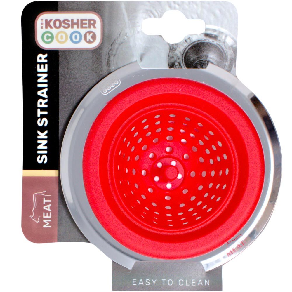 Silicone Strainer Red