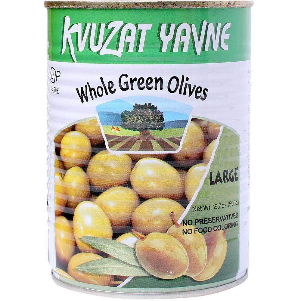 Kvuzat Yavne Green Manzanilla Olives