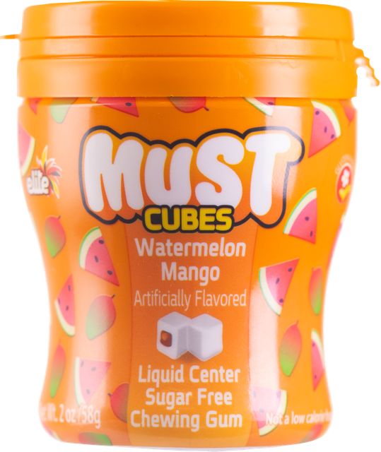 Elite Sugar Free Watermelon Mango Cubes Gum