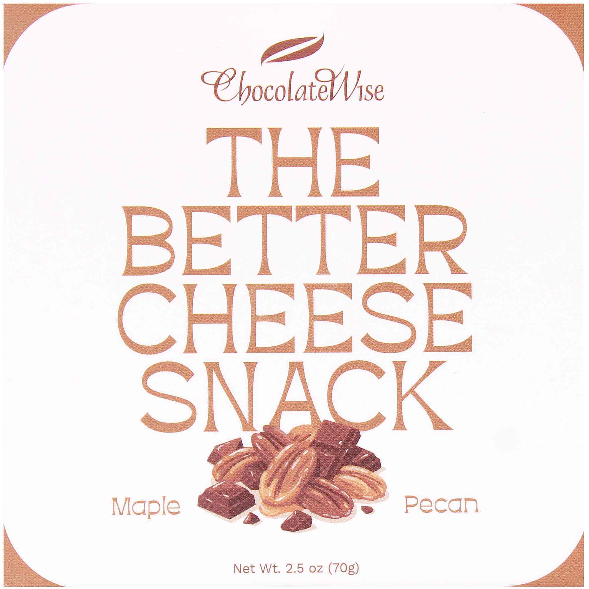 Maple Pecan Cheese Snack