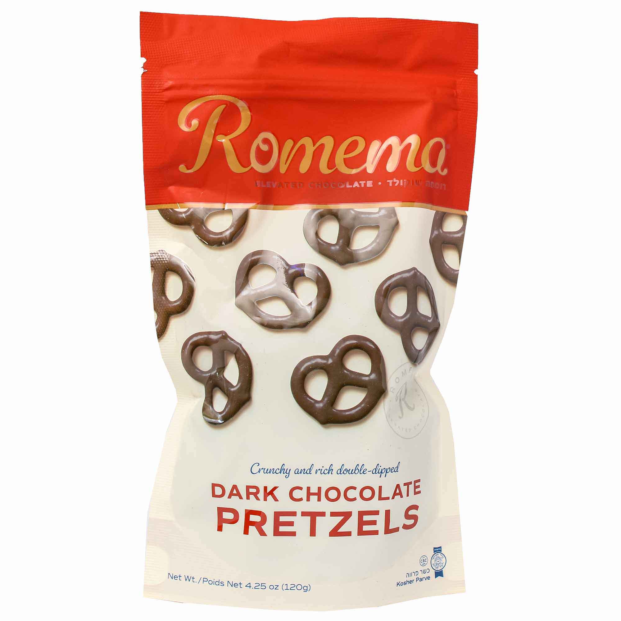 Romema Parve Chocolate Covered Pretzels