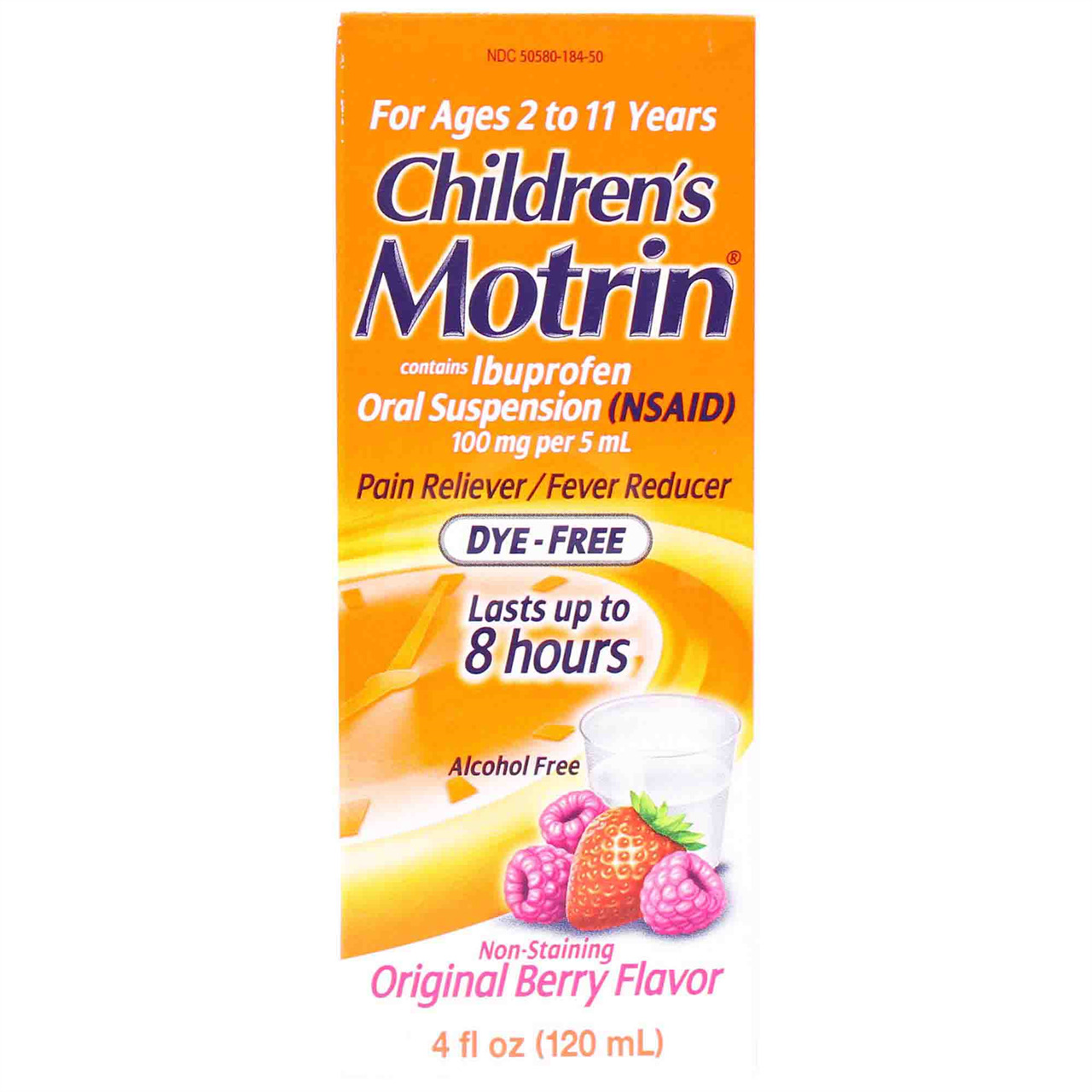 Children's Moltrin Berry Flavor