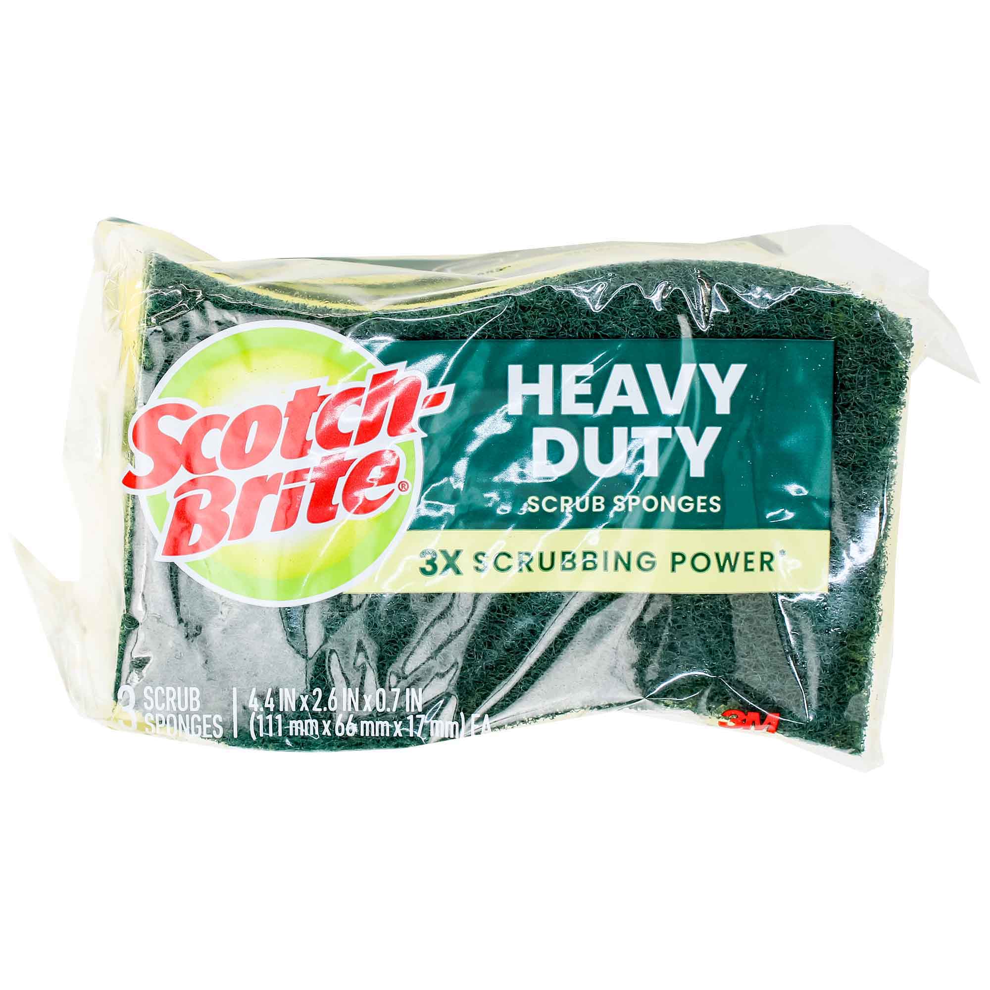 Scrub Sponges Green/Yellw