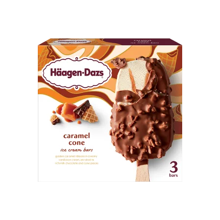 Caramel Cone Bars