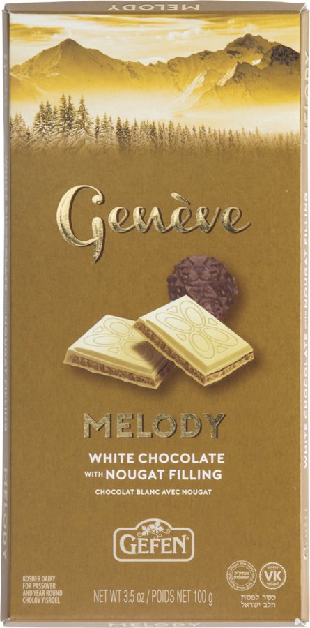 White Chocolate With Nougat