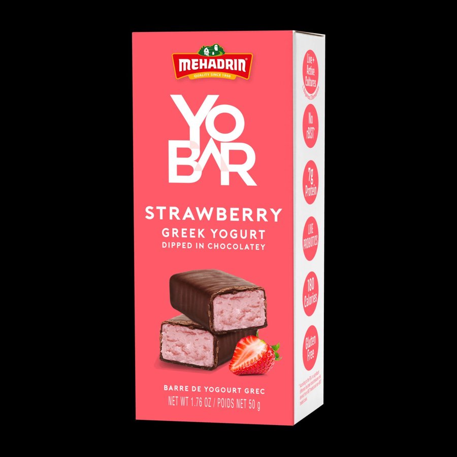 Yo Bar Greek Strawberry