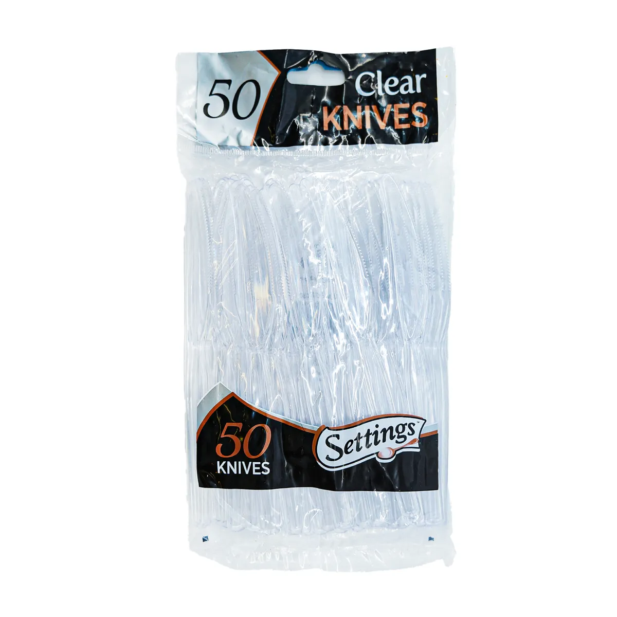 Clear Plastic Knives