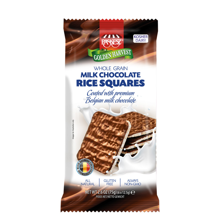 Milk Chocolate Rice Squares