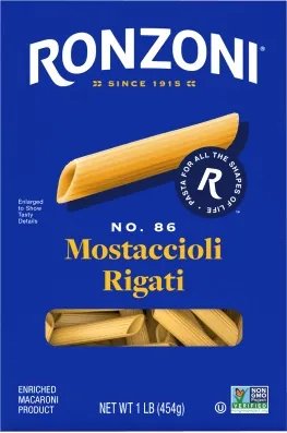 Mostaccioli Rigati Pasta