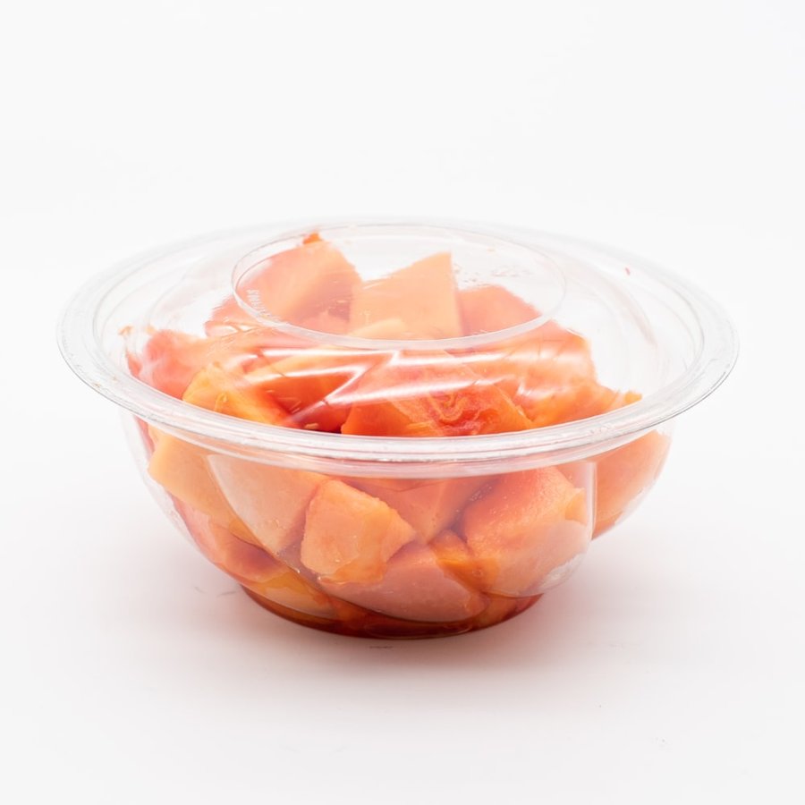 Diced Papaya