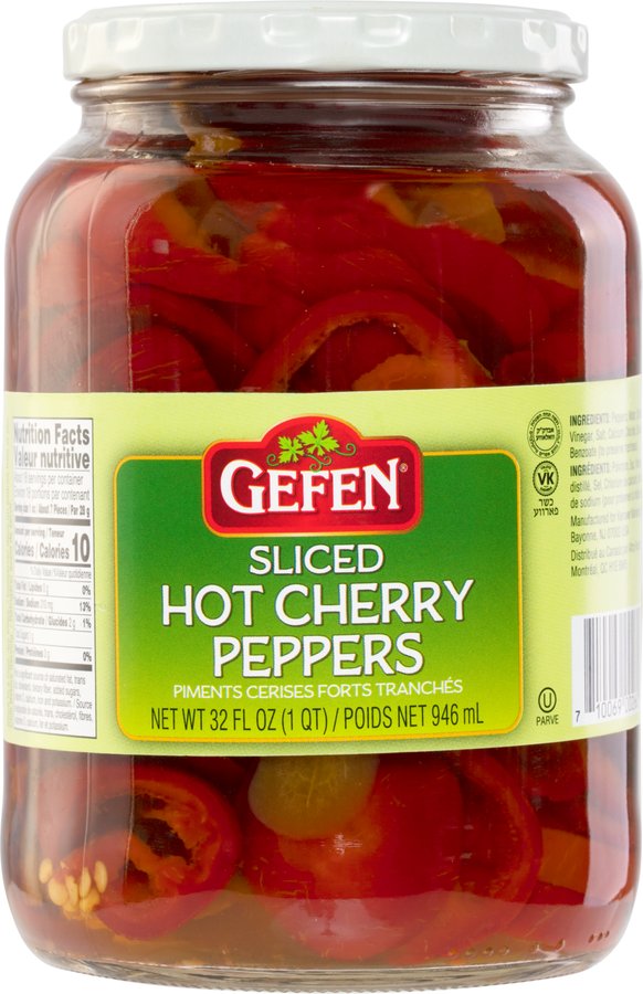 Hot Ch Peppers Sliced