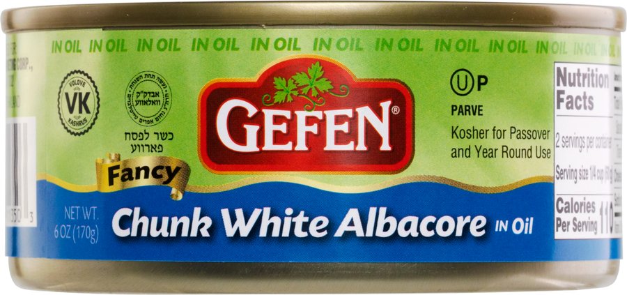 Gefen Chunk White Tuna In Oil