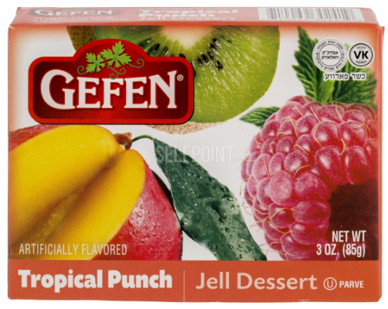Tropical Punch Jell Dessert