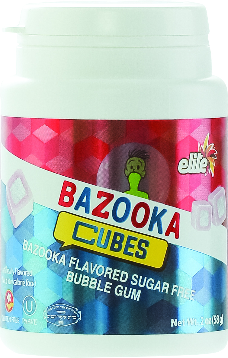 Elite Sugar Free Bazooka Cubes Gum