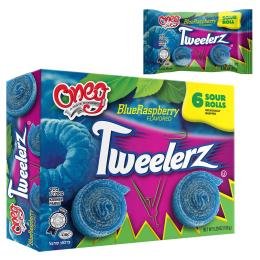 Tweelerz Sour Rolls Blue Raspberry