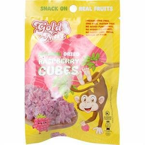 Freeze-Dried Raspberry Cubes