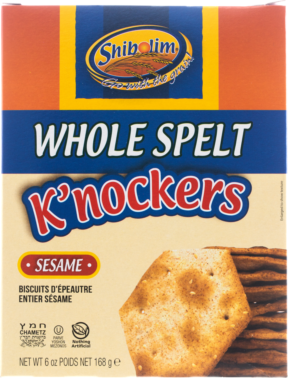 Knockers With Spelt Sesame