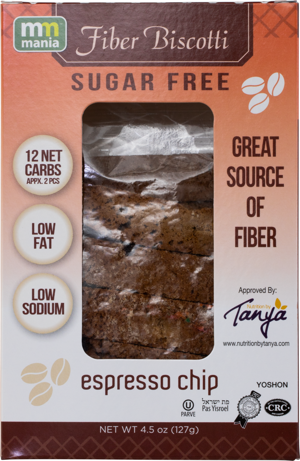 Fiber Sugar Free Espresso Biscuit