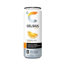 Sparkling Orange Energy Drink