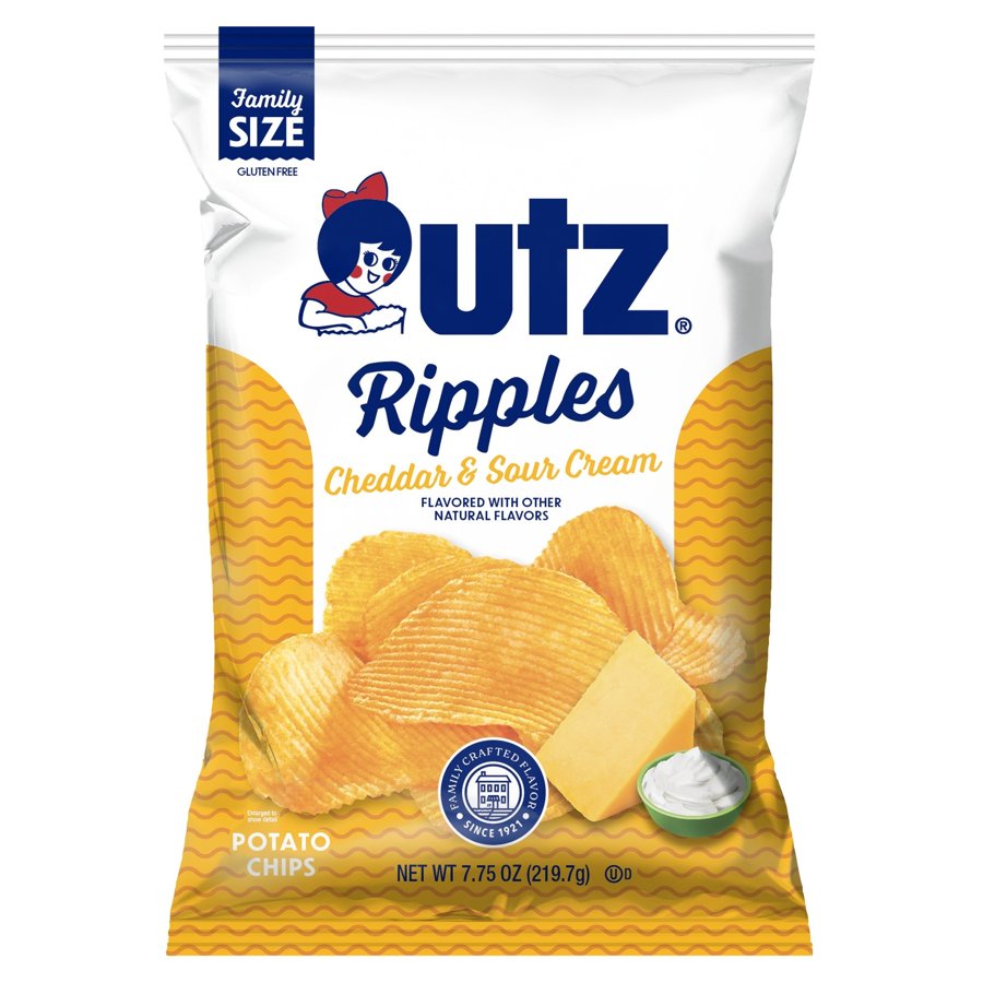 Potato Ripples Cheddar Sr/Cr