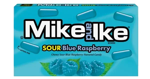 Mike & Ike Sour Blue Raspberry