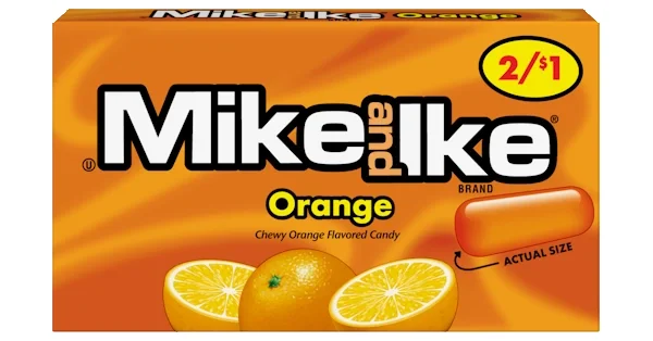 Mike & Ike Orange