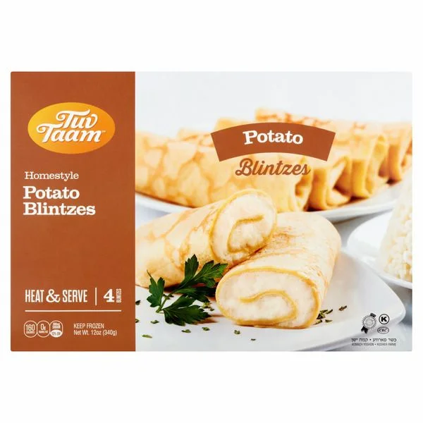 Potato Blintzes