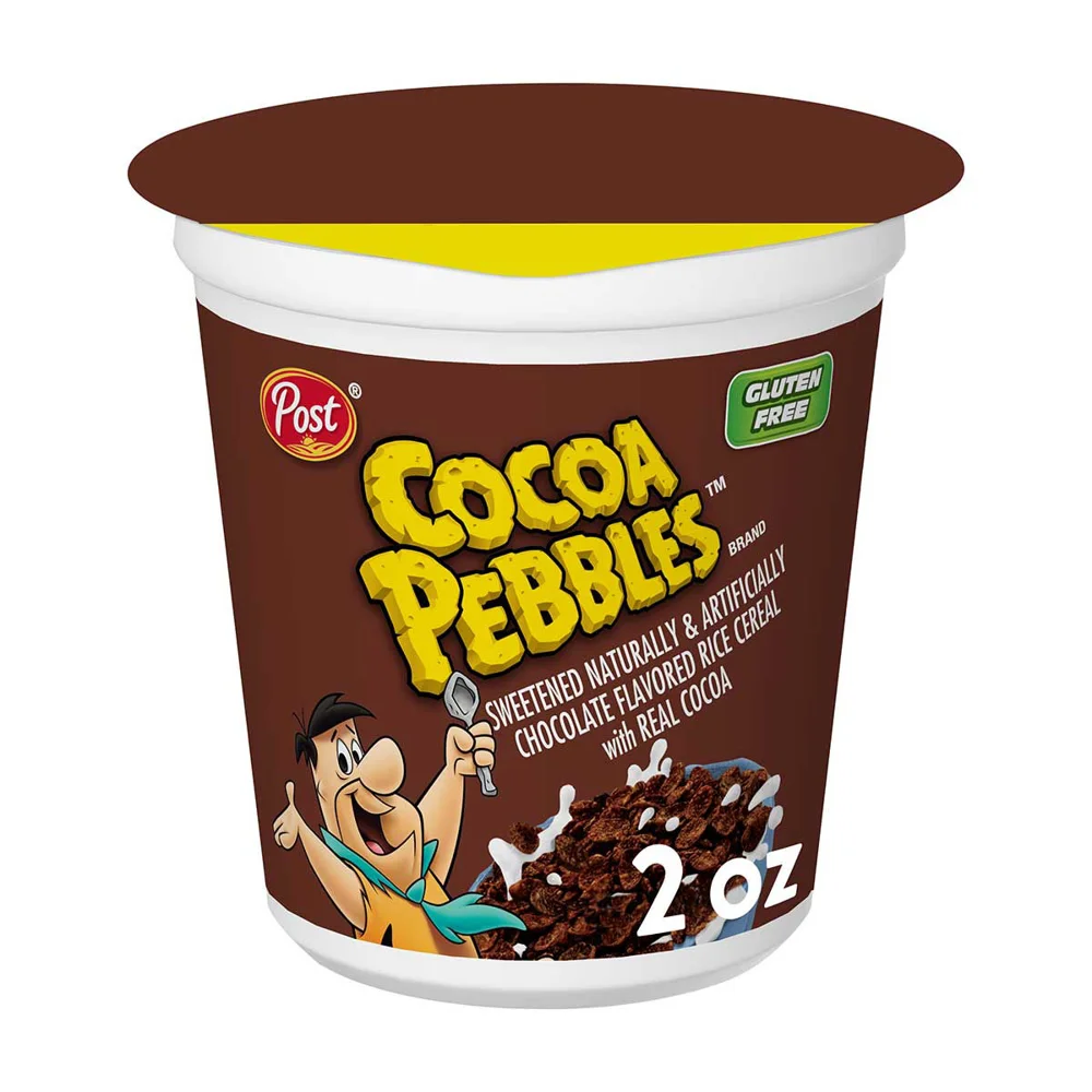 Post Cocoa Pebbles Cereal Cups